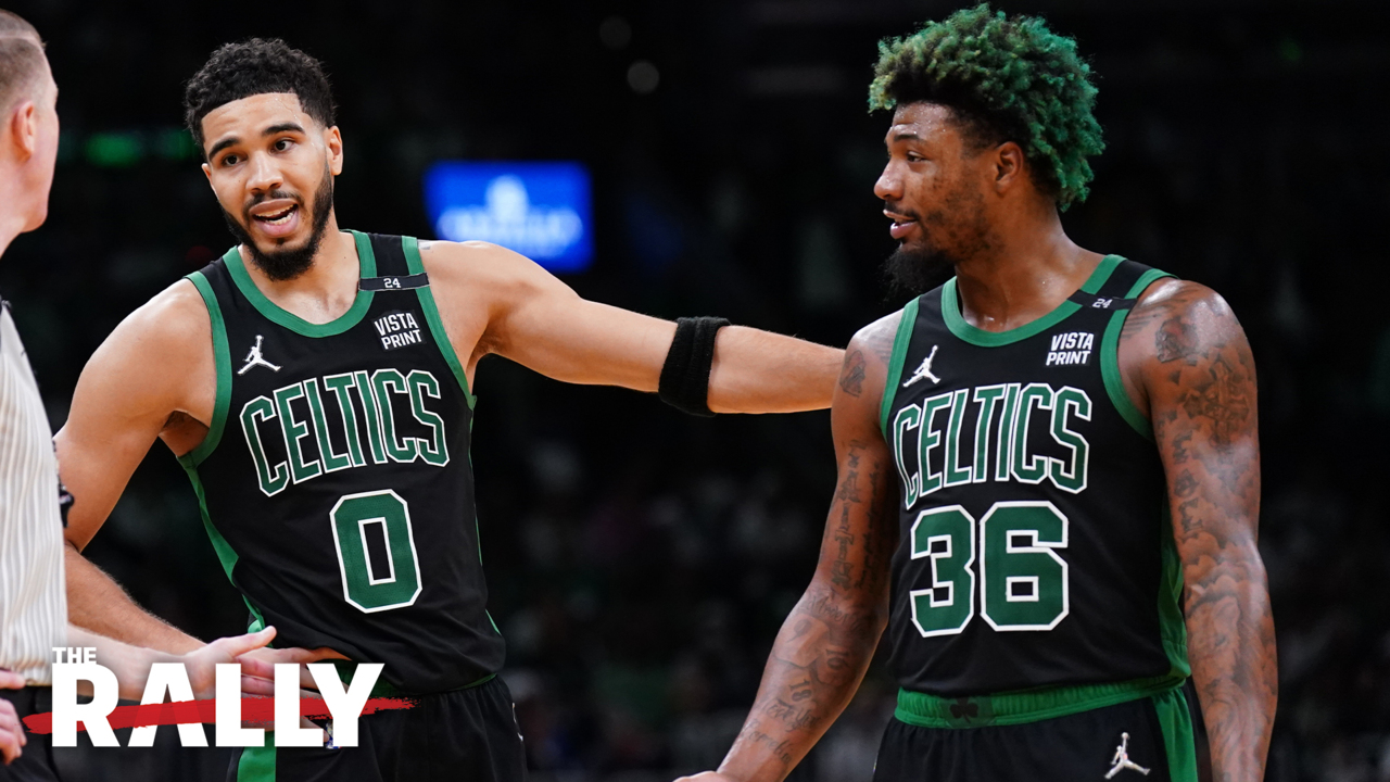 VIRAL: You Won't Believe What Marcus Smart Wore Before Game 2